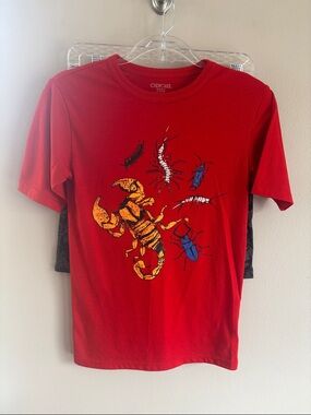 Cherokee scorpion insect pajama tee/shorts set